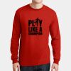 DryBlend ® 50 Cotton/50 Poly Long Sleeve T Shirt Thumbnail