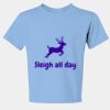 Youth Dri Power ® 50/50 Cotton/Poly T Shirt Thumbnail