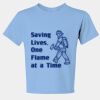 Youth Dri Power ® 50/50 Cotton/Poly T Shirt Thumbnail