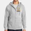 Essential Fleece Full Zip Hooded Sweatshirt Thumbnail