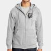 Essential Fleece Full Zip Hooded Sweatshirt Thumbnail